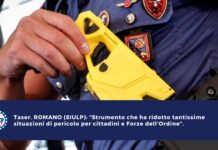 Taser “Strumento che ha ridotto tantissime situazioni di pericolo per cittadini e Forze dell’Ordine”.