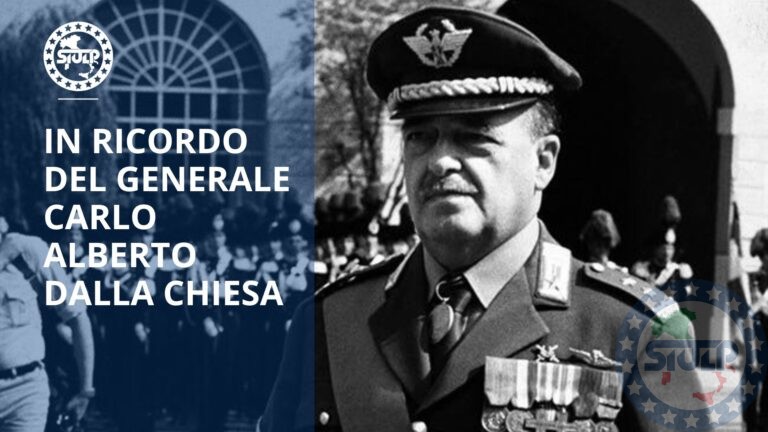 Il 3 Settembre 1982 l’assassinio del Generale Carlo Alberto Dalla Chiesa