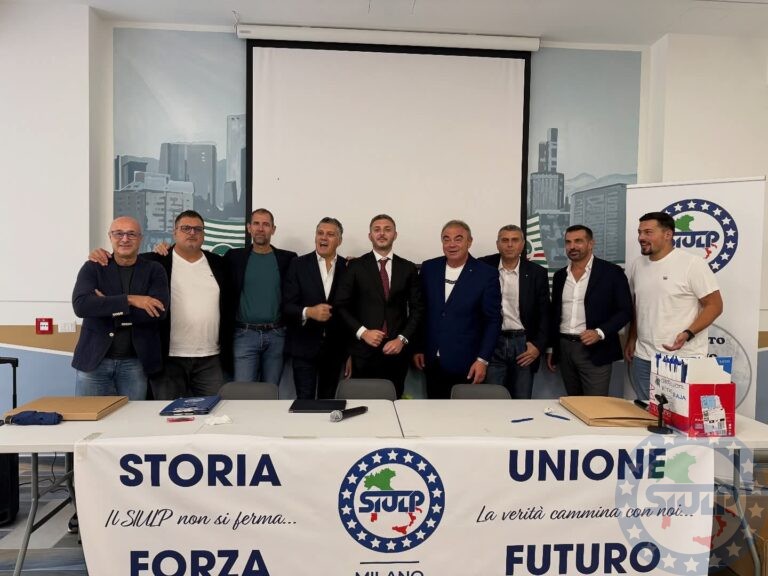 Andrea Varone è il nuovo Segretario Generale di Milano del SIULP