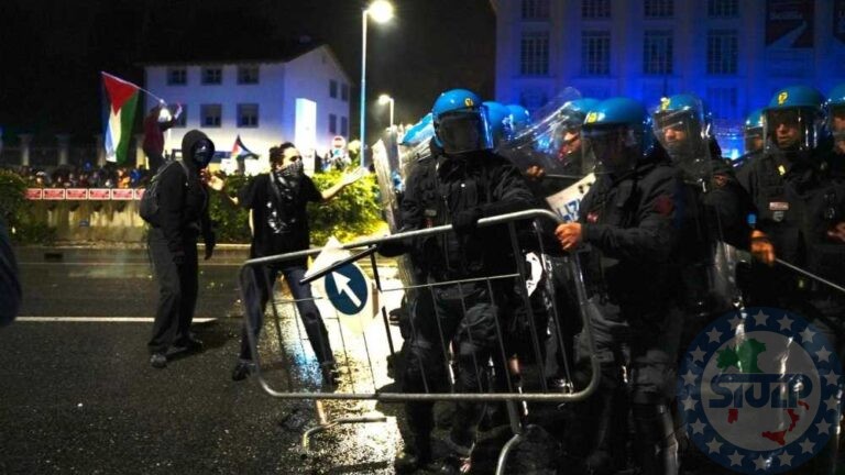 Guerriglia a Udine per Italia-Israele