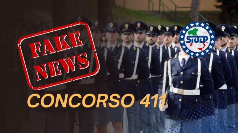 FAKE NEWS SUL CONCORSO DEI 411