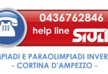 HELP LINE – OLIMPIADI E PARAOLIMPIADI INVERNALI
- CORTINA D’AMPEZZO
