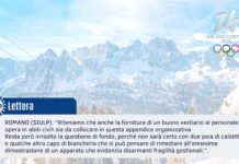 Giochi olimpici invernali Milano Cortina – Dotazioni distribuite al personale