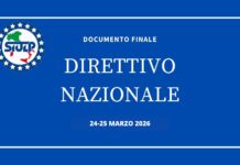 DIRETTIVO NAZIONALE SIULP 25 E 26 MARZO 2026