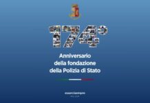 174° anniversario della fondazione della Polizia di Stato