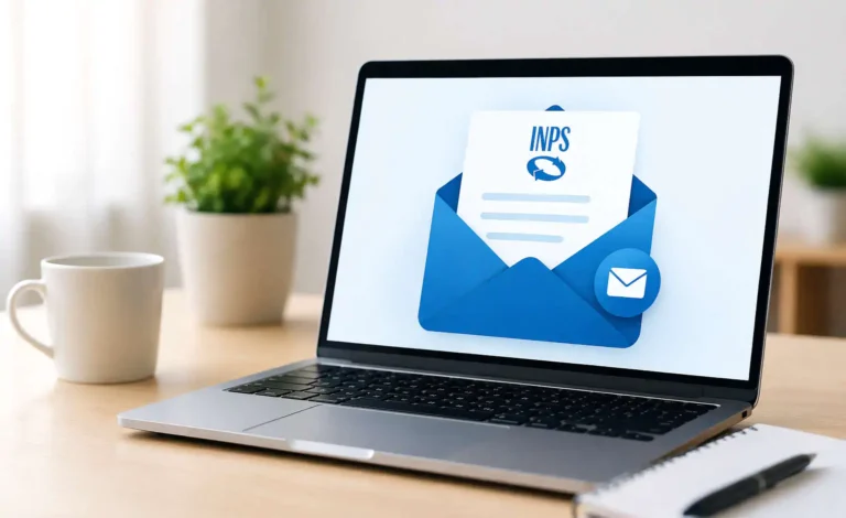 Attivazione invio del cedolino pensione INPS via email