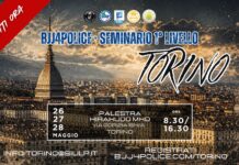 BJJ4POLICE: a Torino il Seminario di 1° Livello
