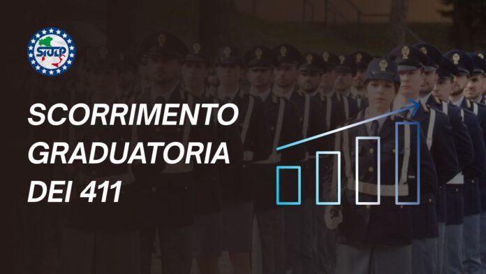 SCORRIMENTO GRADUATORIA DEI 411_SIULP_POLIZIA_DI_STATO
