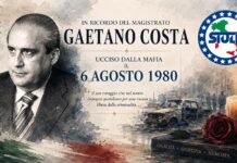 6 agosto 1980: il SIULP ricorda il procuratore Gaetano Costa